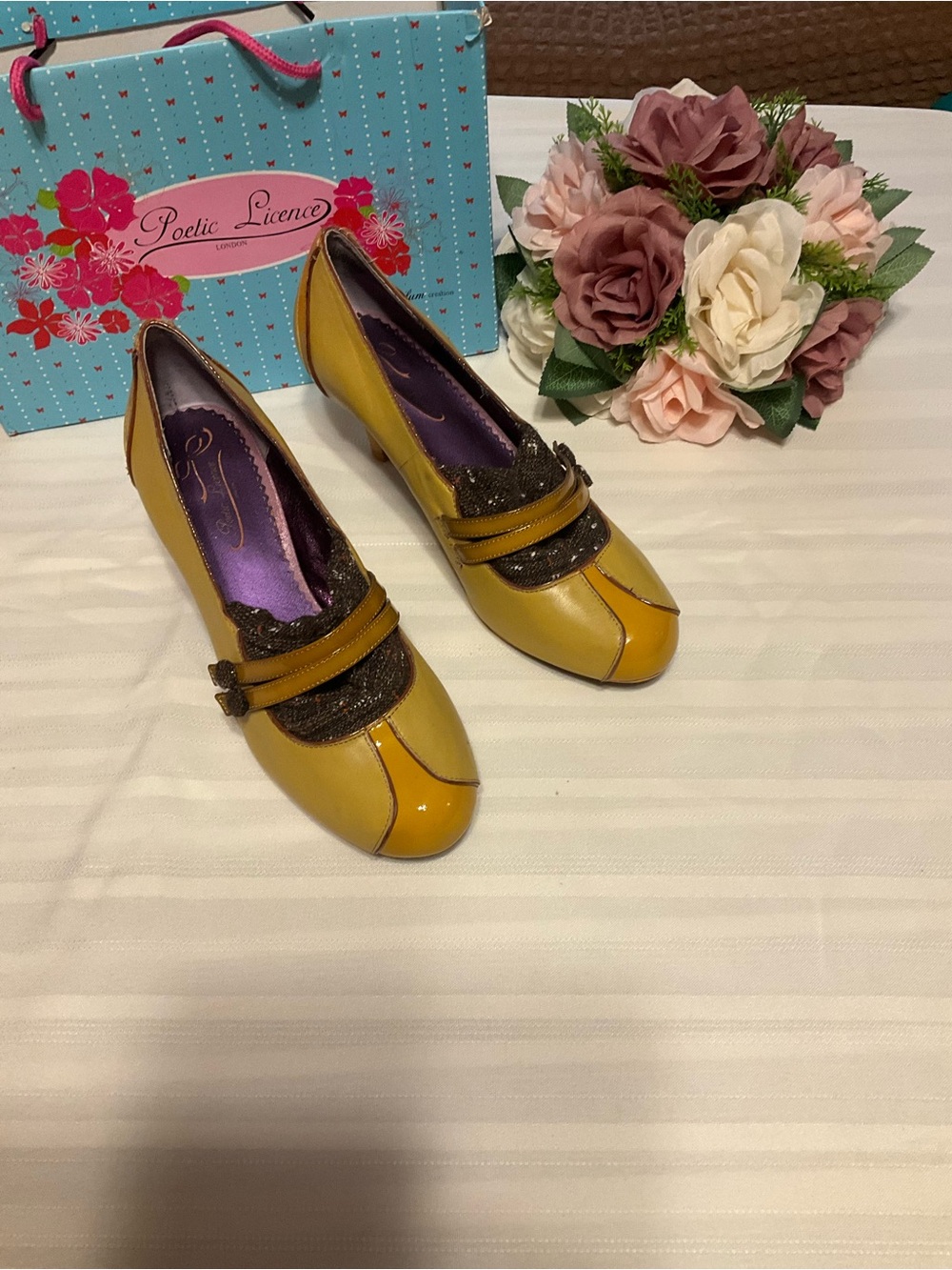 Poetic License Women's Mustard Yellow Loafer Flats